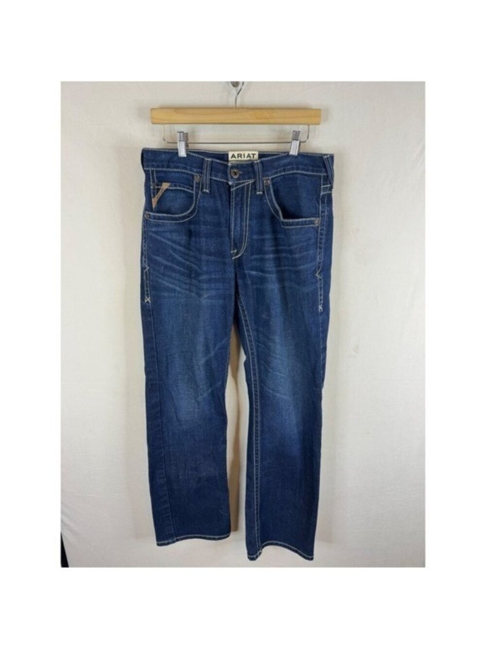 Ariat M5 Marshall Straight Leg Jeans Mens 31x32 Newcastle Blue Denim 10039628